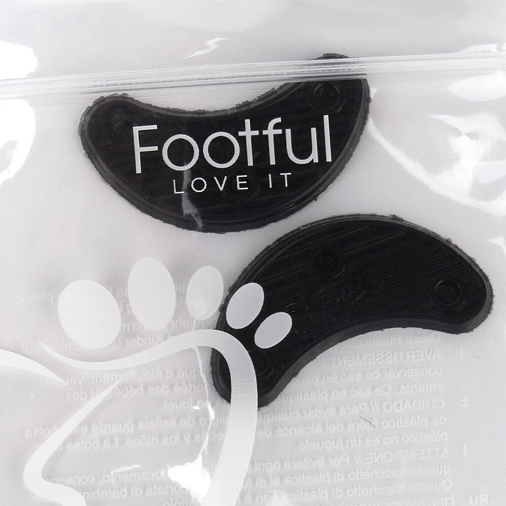 2 Pair Rubber Shoes Heel Toe Plates Taps Sole Protectors Repair