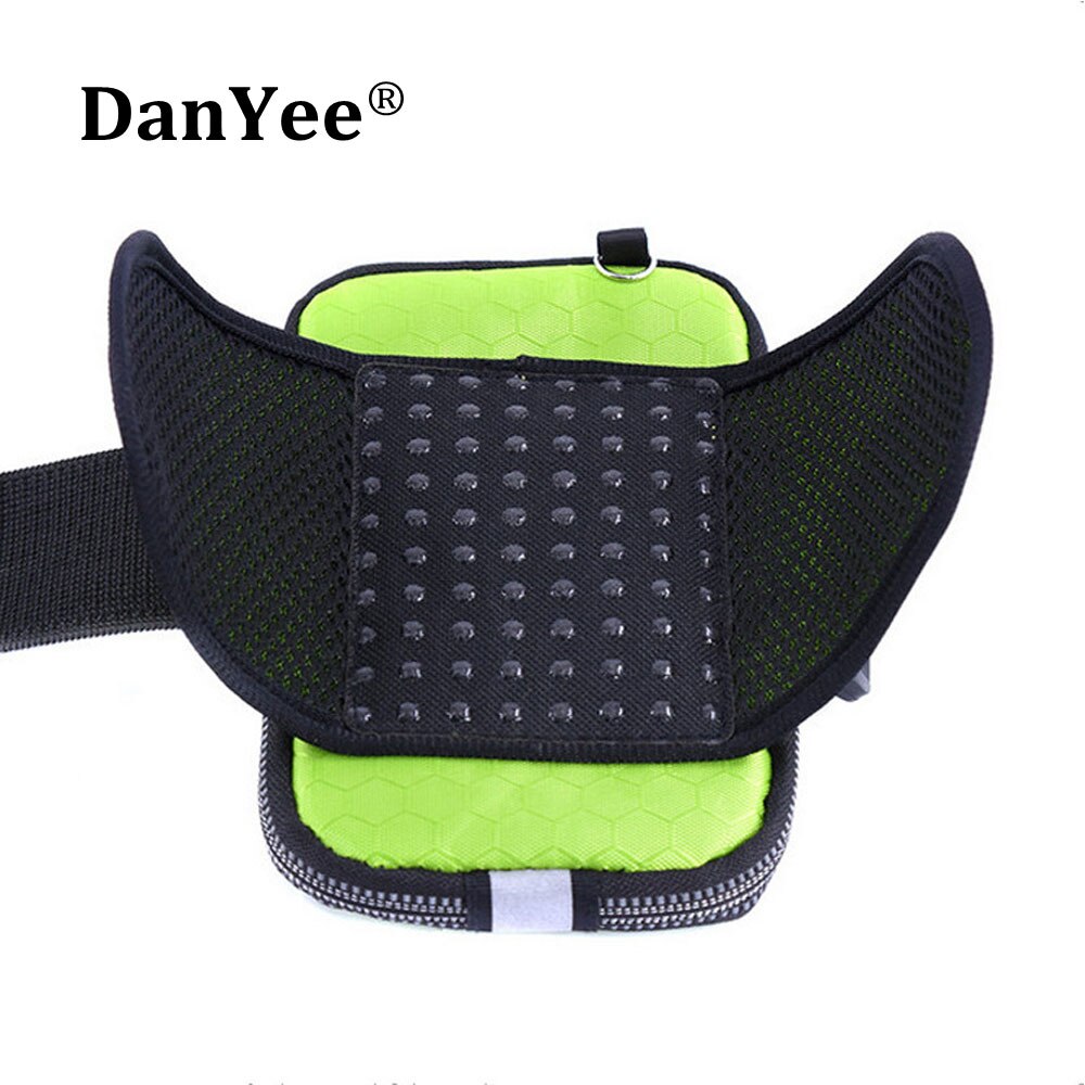 Danyee 6.0 inch universele armbandhoes sporttas voor iphone 7 6s plus waterdichte sportarmband antislip