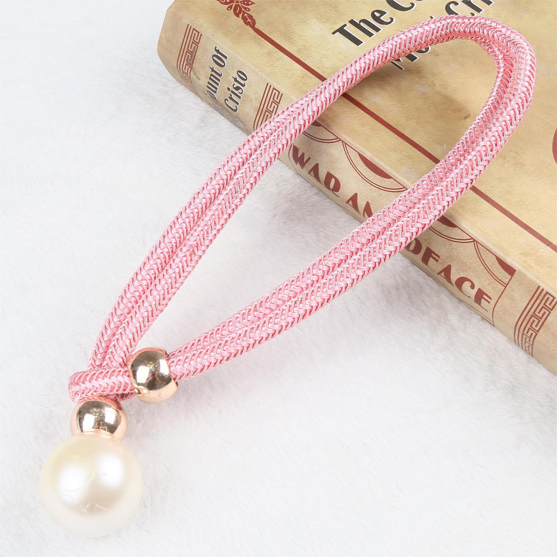 2 st gardinfästen av pärlfärg, gardinfästen av pärlfärg, dekorativa fästen, gardinfästen av rep utan stans, justerbara utdragbara delar