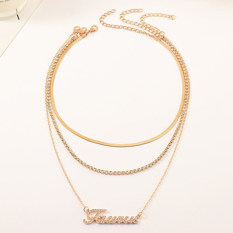 3 Stk/set Multilayer Sterrenbeeld Hanger 12 Constellation Ketting Horoscoop Ram Leeuw Schorpioen Snake Chain Choker Verjaardag Sieraden