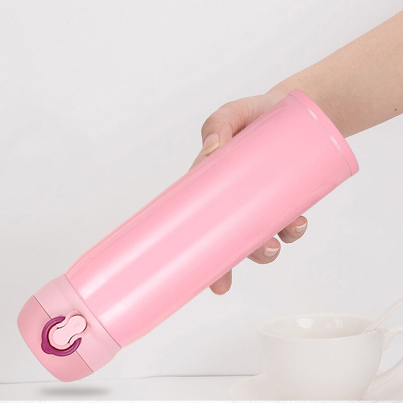 Termos portátiles de 500ml para botella de agua , frascos de vacío de acero inoxidable, tazas de café, té, hervidor turístico, taza térmica con tapas