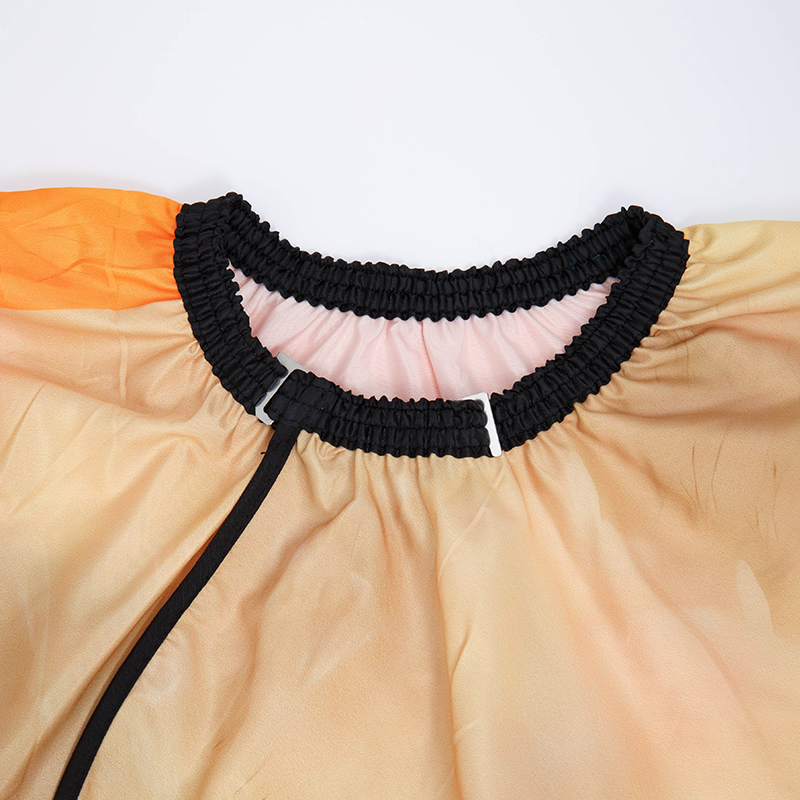 3 Kleur Halloween Kapper Schort Pompoenpatroon Waterdichte Doek Stofdichte Cape Salon Professionele Kapper Winkel Accessoires