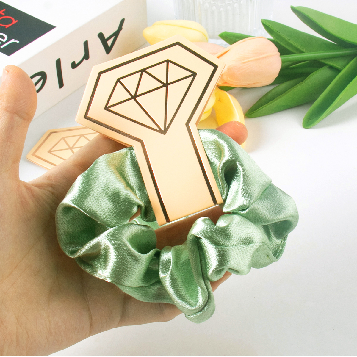 12/6 pezzi regali per damigelle d'onore di nozze cravatte per capelli da damigella d'onore nastri per occhiali da suola a forma di cuore addio al nubilato addio al nubilato bomboniere