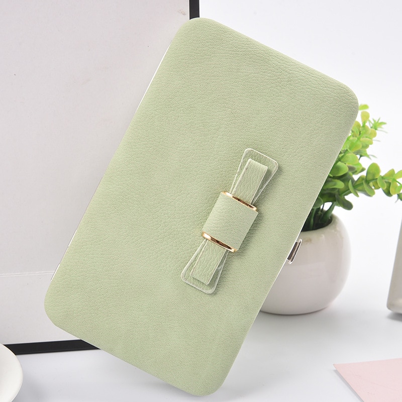 Catei Karrui Korean version of the women's wallet long mobile phone bag bow lunch box female bag tide