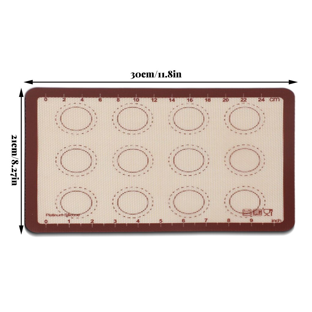 Rolling Dough Mat Silicone Non-Slip Kneading Board Kitchen Countertop Non-Stick Home Fondant Rolling Sheet