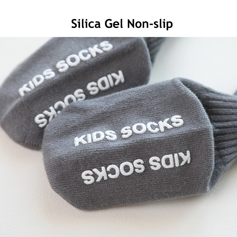 Calzino per neonato in cotone primaverile silice sul fondo calzini per neonato antiscivolo calzino per bambina per bebes accessori ricevitore nacido vestiti per bambini