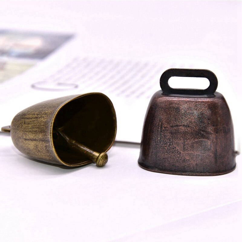 1pc Cow Horse Sheep Grazing Copper Bels Large Thicken Cattle Sheep Copper Bells Loud Crisp Spread Farther Loud Prevent Loss