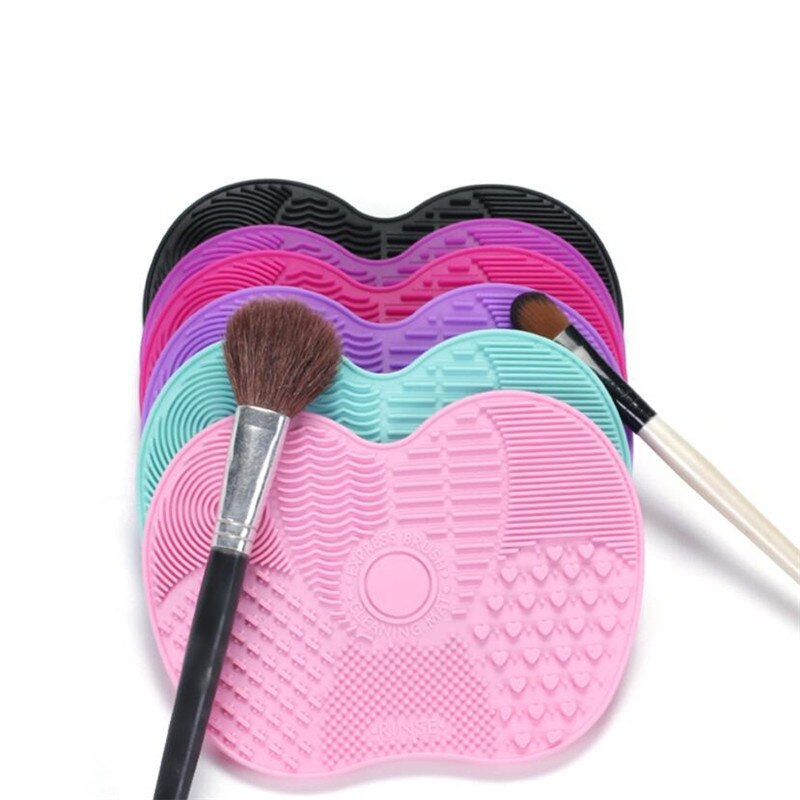 Silicone Make Brush Cleaner Foundation Make-Up Borstel Scrubber Board Pad Make Up Wassen Borstel Gel Cleaning Mat Handgereedschap
