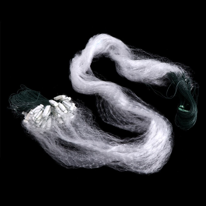 Fishing Mesh Trap Monofilament Gill Net Netting Tackle With Float Outdoor 20M x 1M