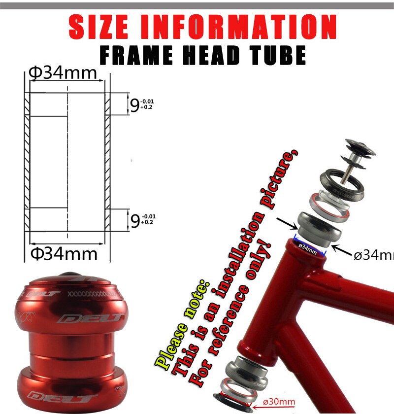 Bike Frame Size Road Bike Head Tube Bike Frame Road Bike Steerer