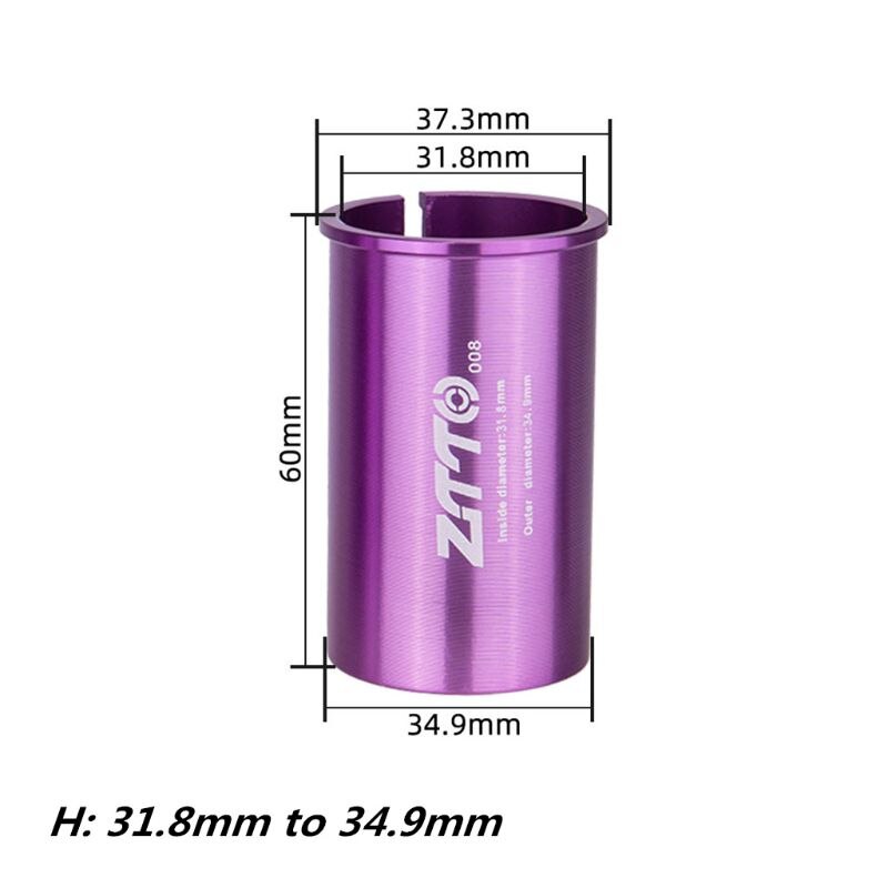 Aluminum Alloy Bicycle Seatpost Sleeve Convert Seat Post Tube Conversion Adapter MTB Road Bike Cycling Accessories