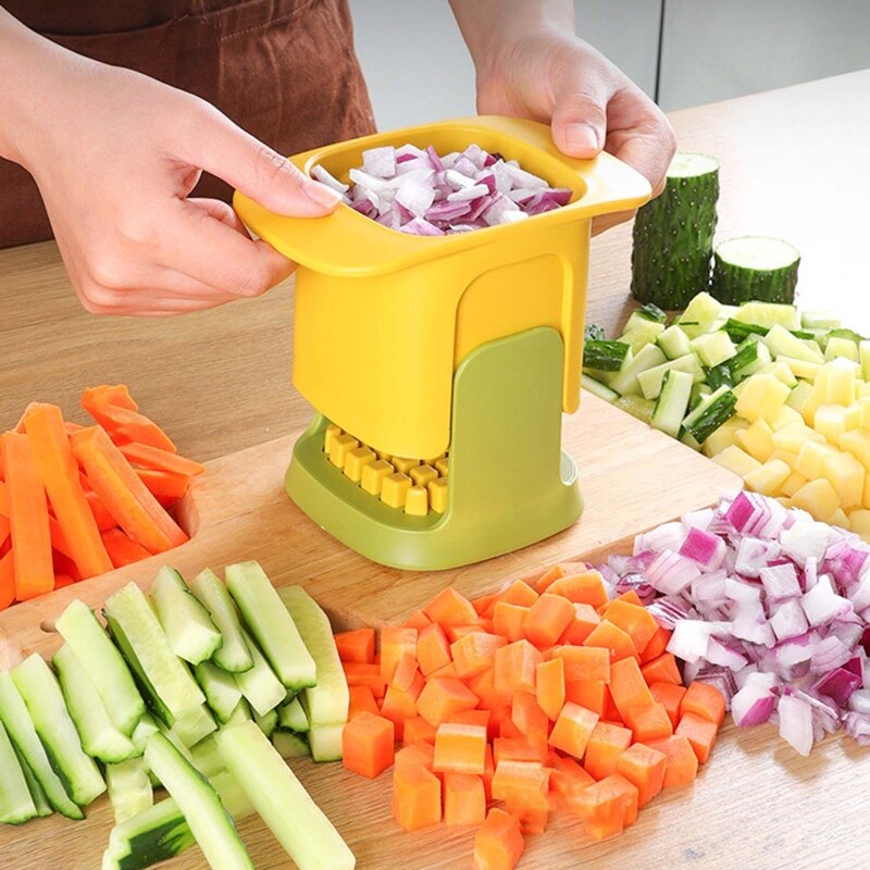 Potato Onion Slicer French Fry Cutter Chipper Kitchen Fruit Vegetable Chopper