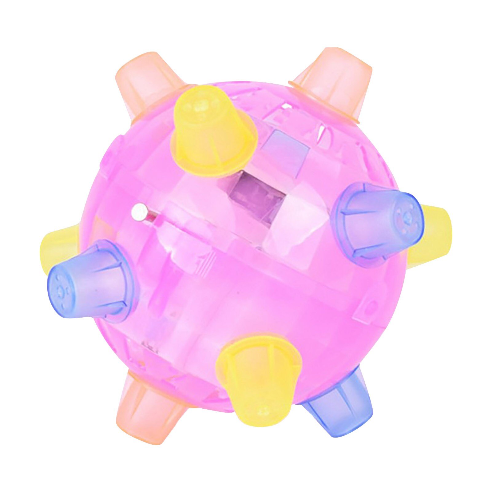 Bola de luz Led para niños, pelota de rebote intermitente para saltar, bailar, música, Juguetes Divertidos para niños, para niños y niñas