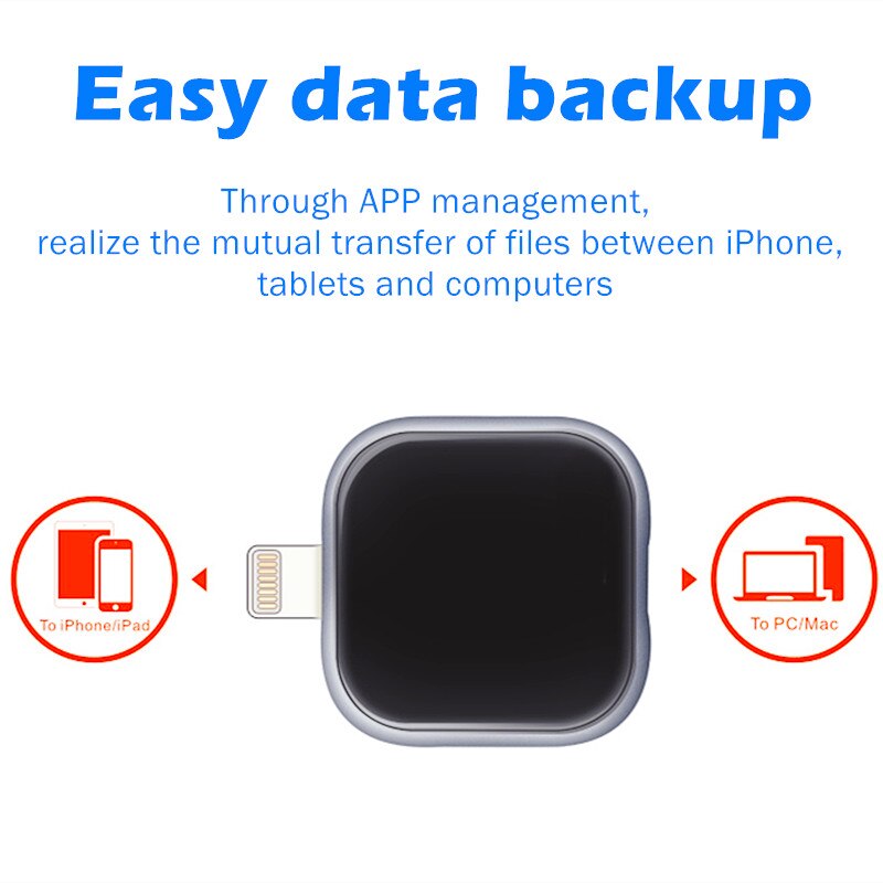 USB 3.0 OTG Flash Drive 64GB Lightning to Metal Pen 128GB 256GB U Disk For iPhone iPad iPod Memory Stick 16gb 32gb