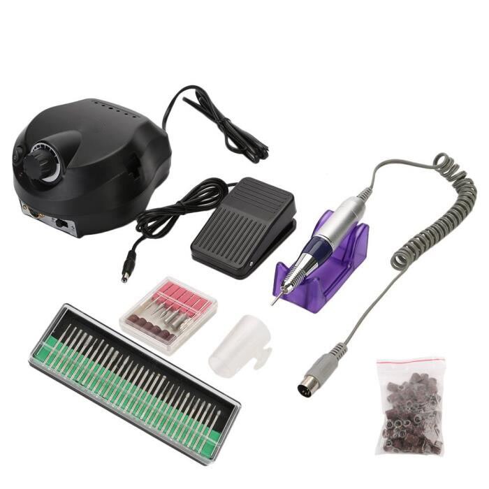 Professionele Manicure Machine Set Elektrische Nail Boor Bits Mill Cutter Nail Art Schuren Bestand Gel Cuticle Remover Keramische Cutter: 03 EU PLUG