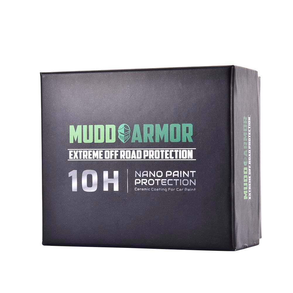 MUDD ARMOR 10H Ceramic Car Coating Liquid Glass Waterproof Nano Ceramic Car Paint Care Anti-scratch 50ml Super Hydrophobic Coat