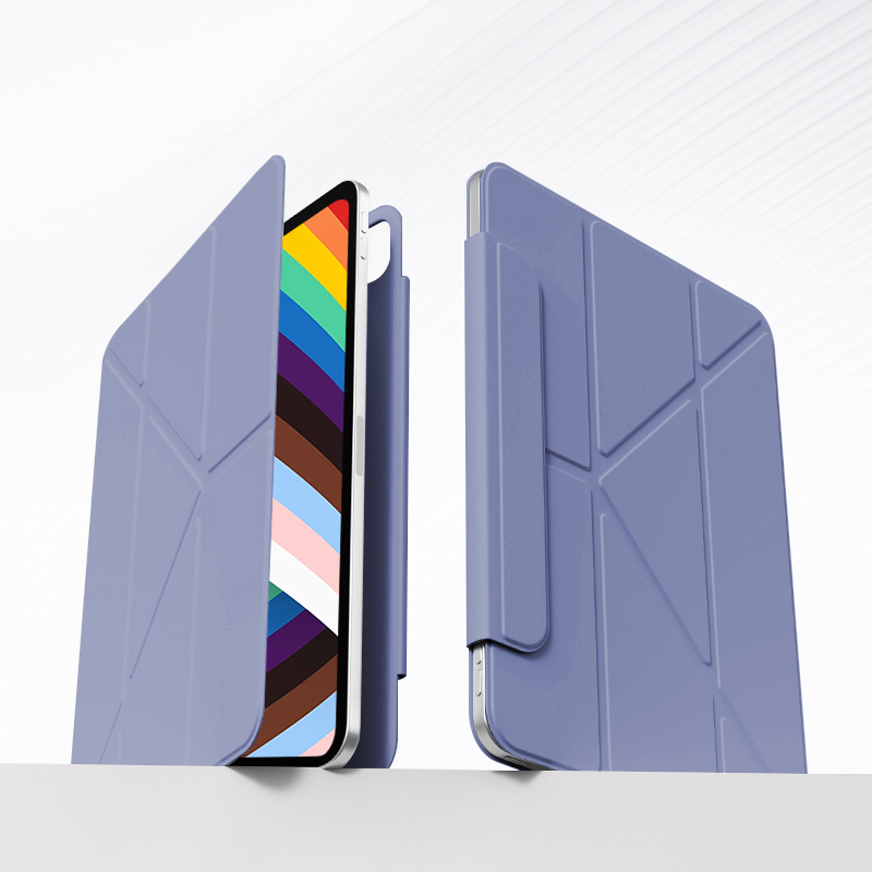 2025 A16 für iPad 11./10/9/8/7 Gen Hülle M3 Luft 11 5/4 Profi 13 12.9 Hülle 2024 iPad 9th Gen Hülle 10.2 Mini A17 Profi Bleistifthalter: Sechzehn / Blau