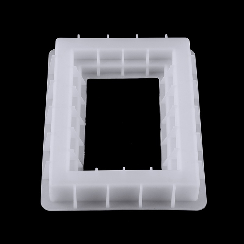 1PC Stampo in silicone foto portafoto Stampo in silicone FAI DA TE Cornici Dello Stampo in Resina Epossidica di Arte Artigianato Strumenti 20.5x15.5cm