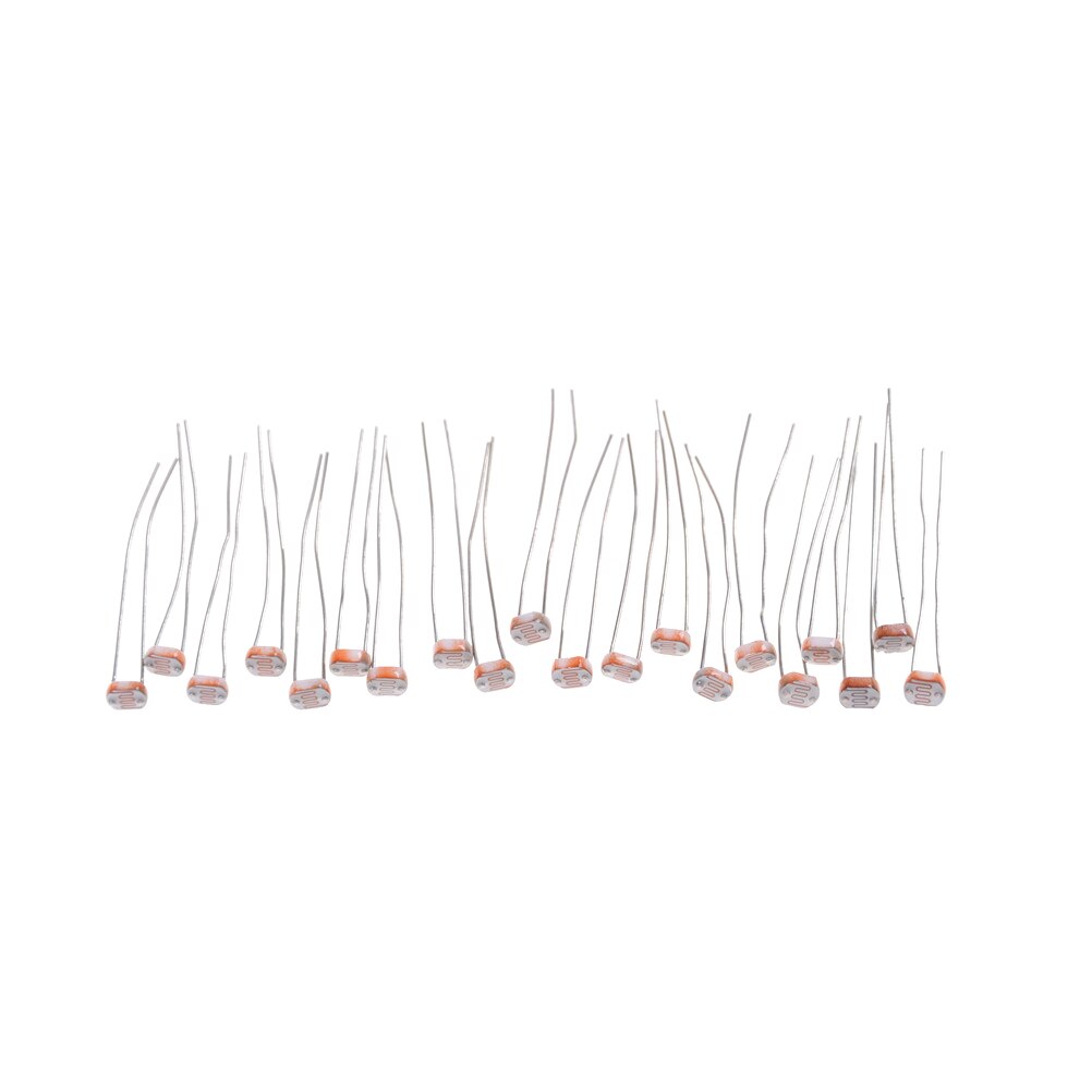 En Detailhandel Fotogeleidende Weerstand Voor Arduino 20Pcs X 5528 Light Dependent Resistor Ldr 5Mm Photoresistor