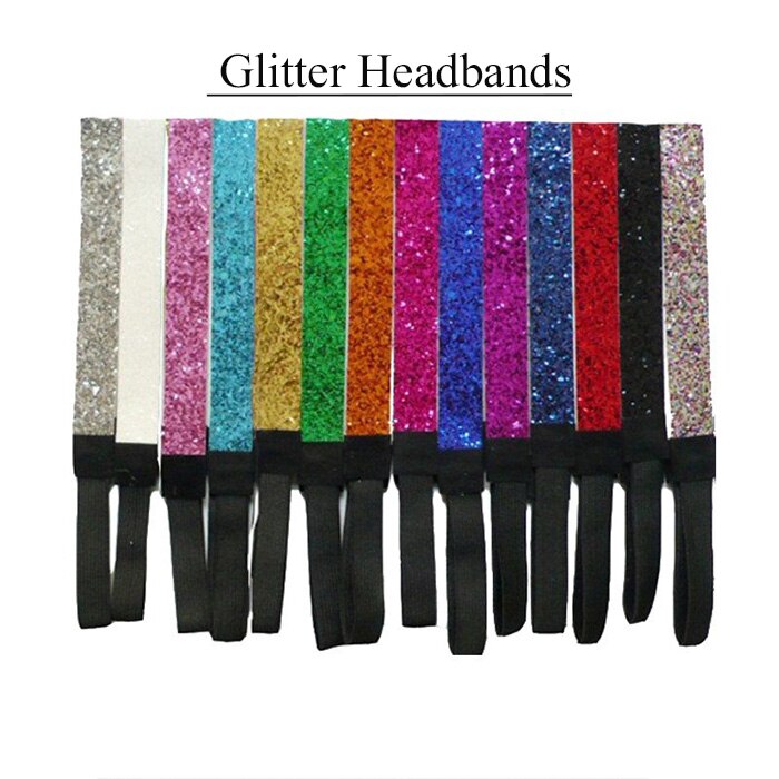 glitter hoofdband voor softball sport hoofdband