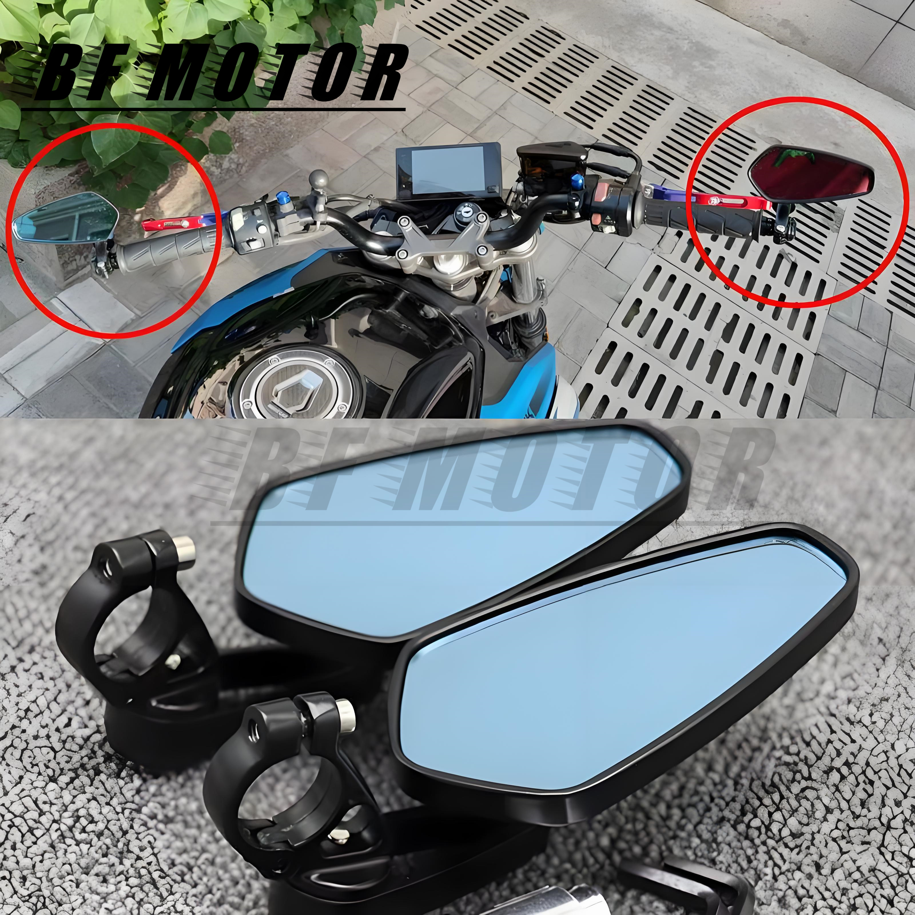 Acessórios para motocicletas, espelho retrovisor para guidão, para z250 z300 z400 z650 z750 z800 z900 z1000 zx6r 10r z650rs 1000 r/sx