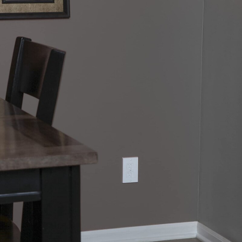 US Plug Self Closing Socket Outlet Covers Power Socket Safe Lock Kids Socket Electrical Protection Outlet Protector Rotate Cover