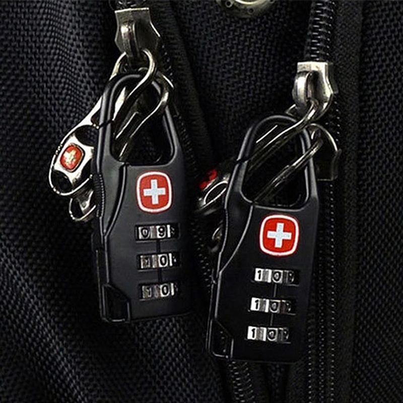 1Pcs Combination Safe Code Number Lock Padlock for Luggage Zipper Bag Backpack Bag Suitcase Drawer Cabinet