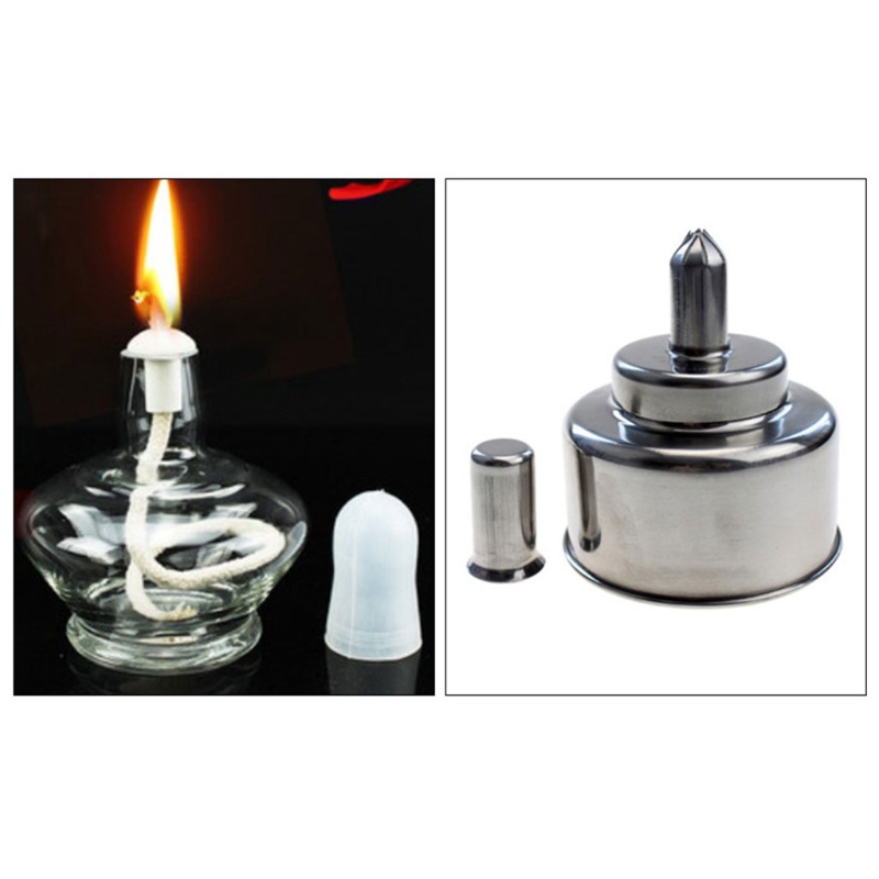 50 Pcs 1/4" Oil Lamp Wicks Burner Round Cotton Kerosene Burner Replacement Candle Lamp Burner 16cm/6" Length for Lantern Stove