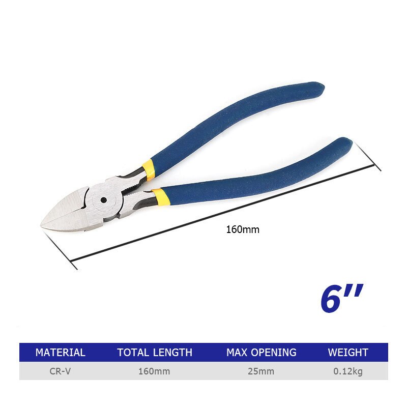 Multi Pliers Crimping Plier Multi Tool Wire Stripper Multitool Functional Snap Ring Terminals Crimper Wire Tool Plier Hand Tools: GJ94-6 Inch