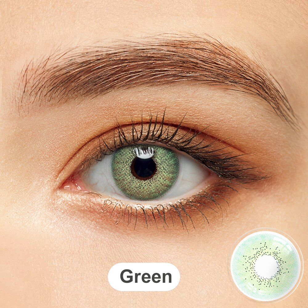  Green Color Contacts