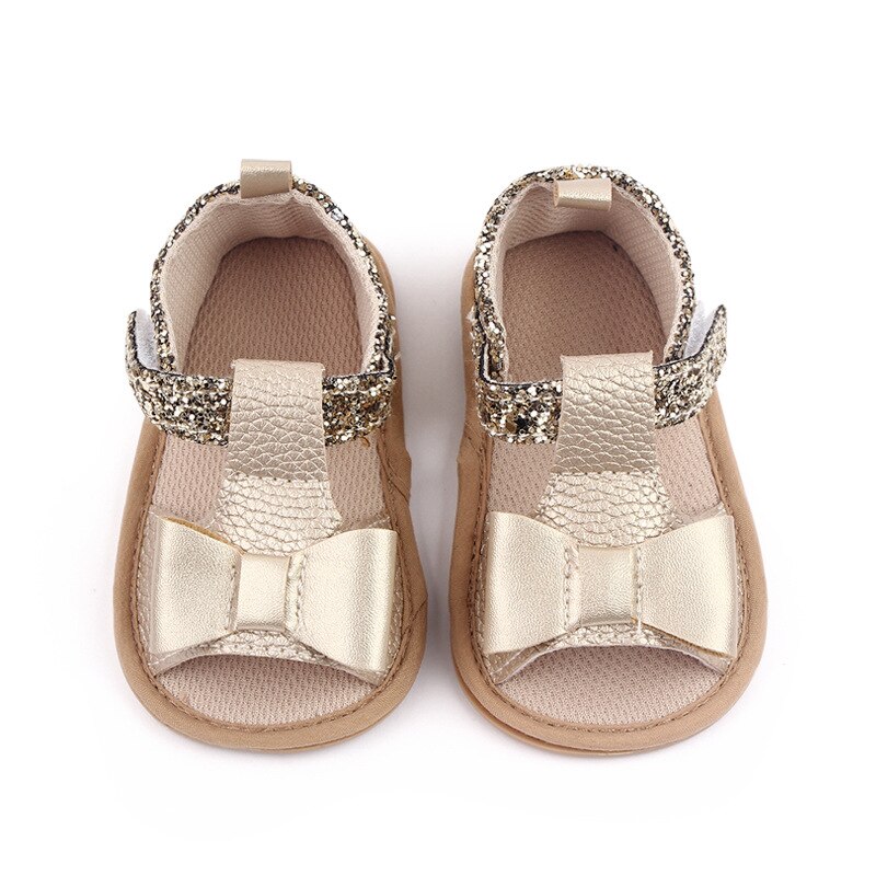Neugeborenen Baby Mädchen Sommer Schuhe Sandalen Erste Wanderer Neugeborenen Schuhe Gummi Sohle Sandalen Kleinkind Schuhe