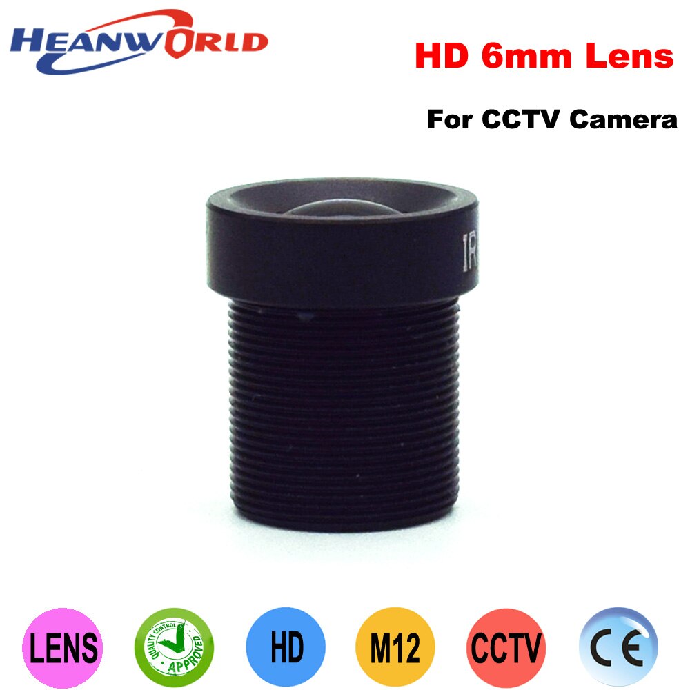 Heanworld Hd Cctv Lens 6 Mm Ir Lens Voor Cctv Camera Beveiliging Cctv Lens Ir Camera Lens Gebruik Op Beveiliging camera Systeem
