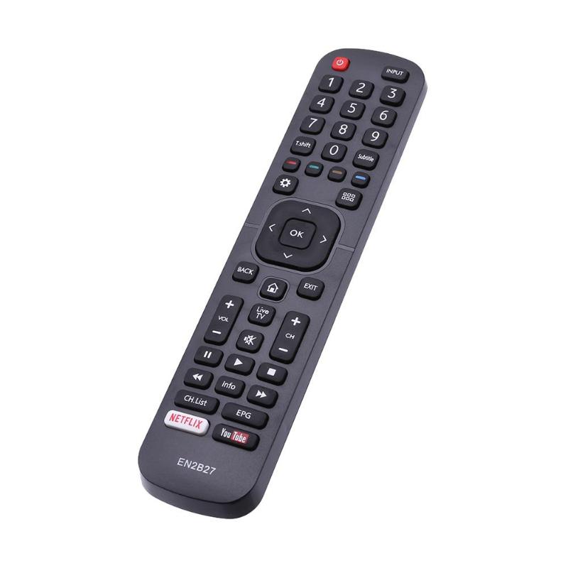Universal EN2B27 TV Remote Control for Hisense 32K3110W 40K3110PW 50K3110PW 55K321UW 40K321UW 50K321UW Smart Black