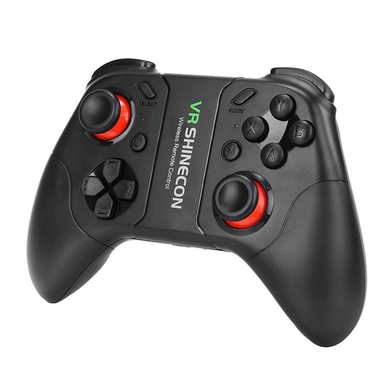 Wireless Bluetooth Gamepad Rechargerable For PC Android TV Box Phone Game Controller Remote Vibration Joypad Joystick