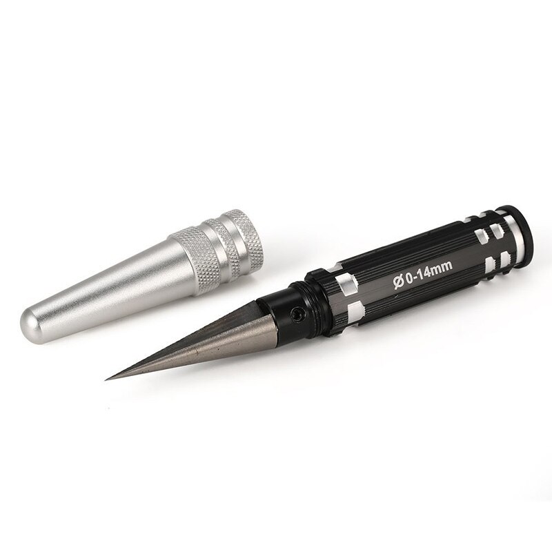 Lochöffner Aufweitungsstempel Reibahle Bohrer 0-14mm Metall RC Hobby DIY Werkzeug