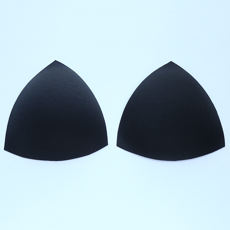 2Pcs 1pair Thick Sponge Bra Pads Push Up Breast Enhancer Removeable Bra Padding Inserts Cups for Swimsuit Bikini Padding