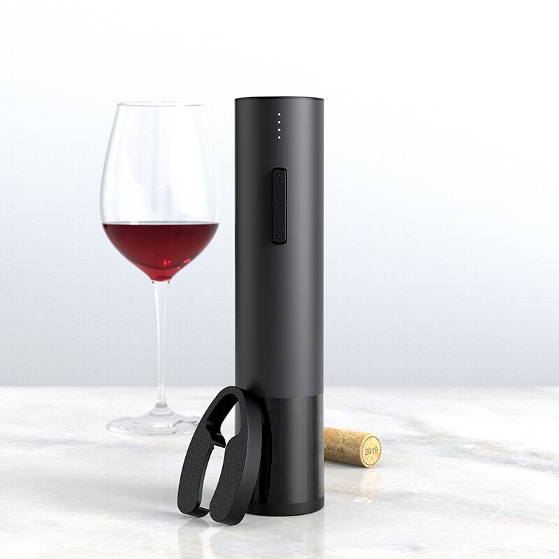 USB red wine electric bottle opener stainless steel rechargeable electric bottle opener one-key bottle opener convenient
