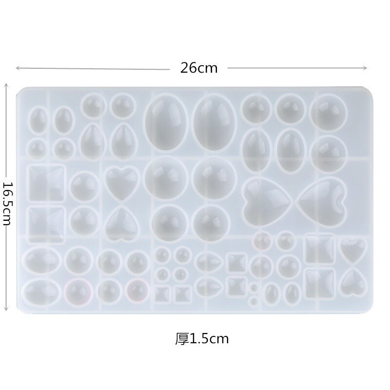 Epoxy Pendant Resin Mold Handmade Jewelry Crafts Making Mold Accessories Epoxy Resin Mould Pendant Resin Mould Easy To Clean