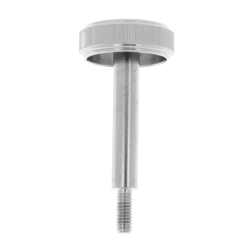 Trumpet Finger Buttons w/ Screw Set for Trumpet Brass Musical Instrument Repairing Parts Accessory Silver