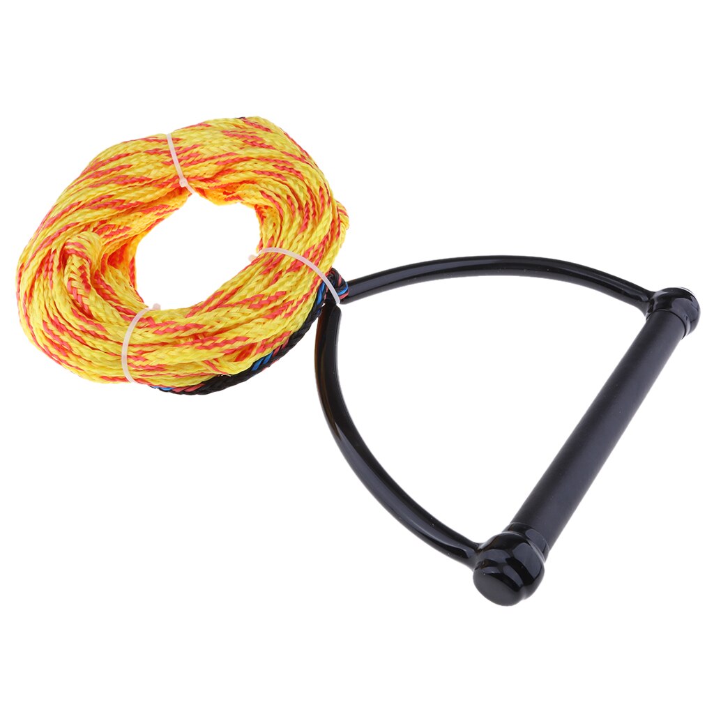 Water Ski Rope Tow Harness Leash Cord Line with Handle Grip for Wakeboard /Kneeboard Surfing