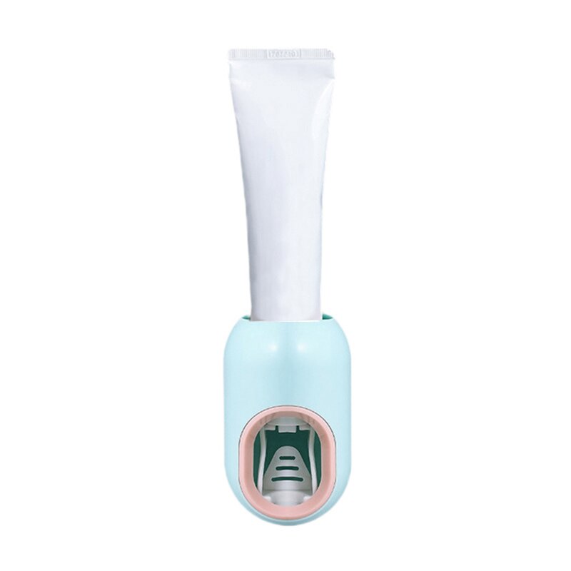 Automatic Toothpaste Dispenser Squeezers Toothpaste Tooth Wall Mount Stand Dust-proof Toothbrush Holder Bathroom Accessories