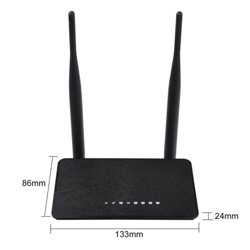 300Mbps Wireless WiFi Router 1WAN + 4LAN Ports 802.11b/g/n MT7628KN Chipset 2.4Ghz Wi-Fi Repeater Booster With Fixed Aerial