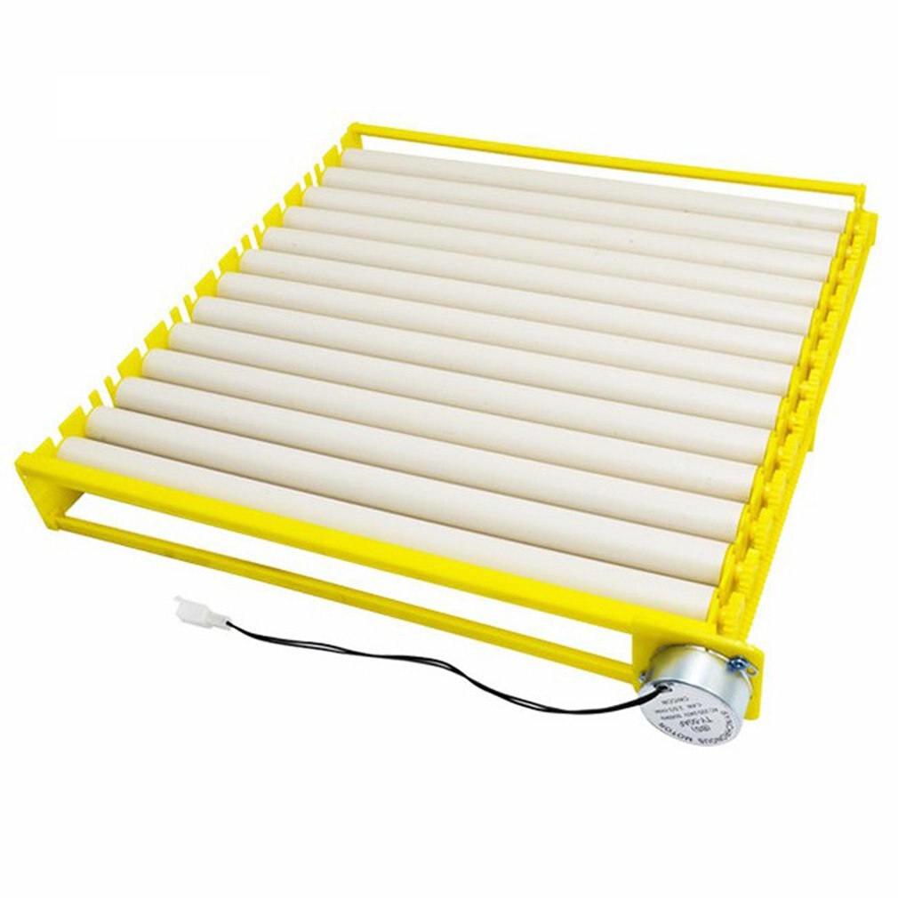 Accessoires pour incubateur d'œufs en plastique, plateau à œufs rotatif automatique et Durable: F