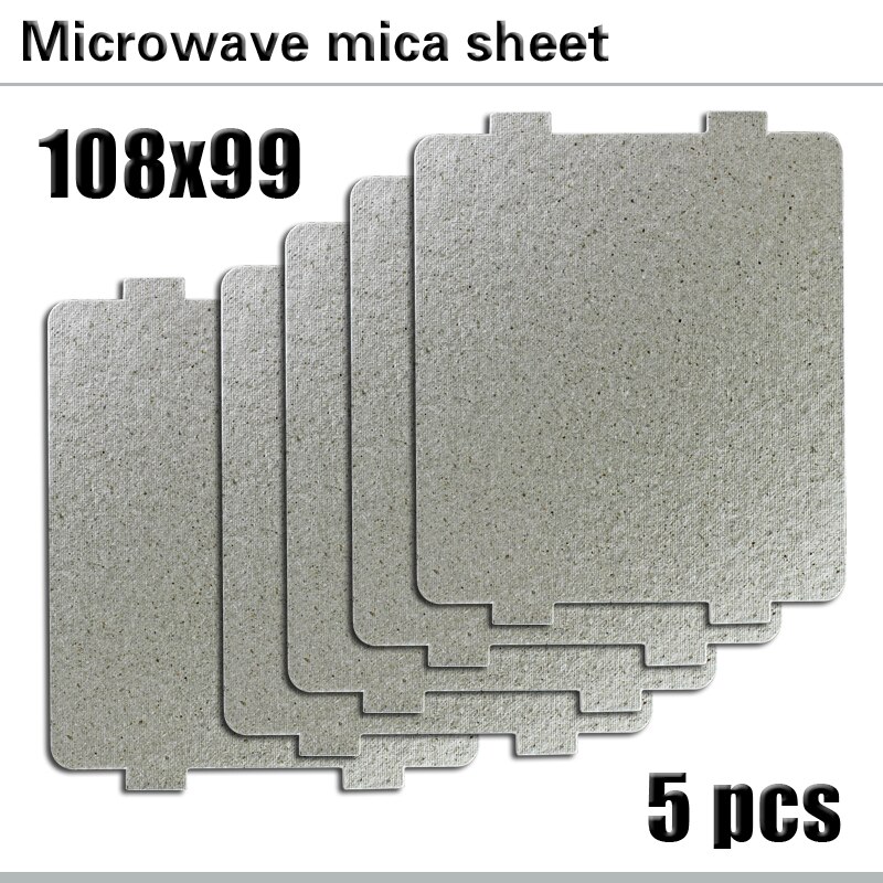 KSTE Magnetron Oven Mica Plate, 5PCS Plate Sheet Vervanging Repareren Accessory 938564330