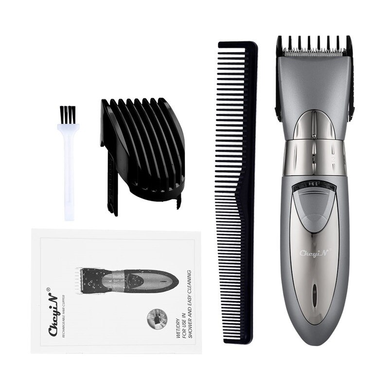 Barbershop Cordless Electric Hair Clipper Barber Length Adjustable Men Hair Trimmer Home Waterproof Haircut Razor: RC026