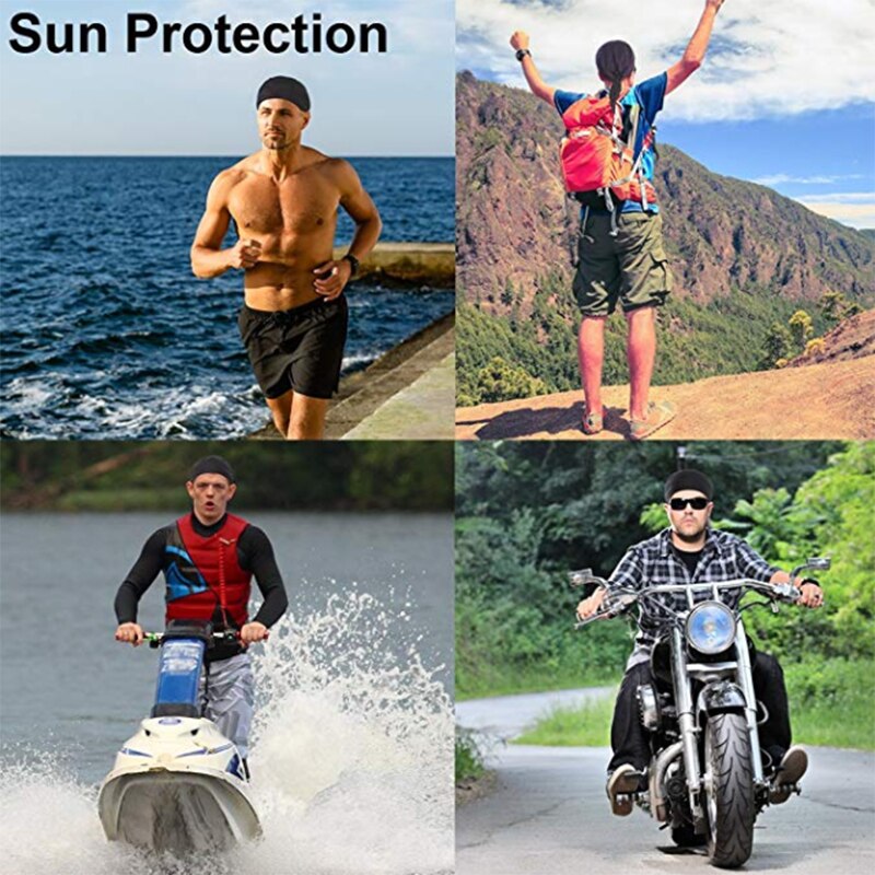 Quick Dry Pure Cycling Cap Head Scarf Summer Men Running Riding Bandana Headscarf Ciclismo Pirate Hat Hood Headband