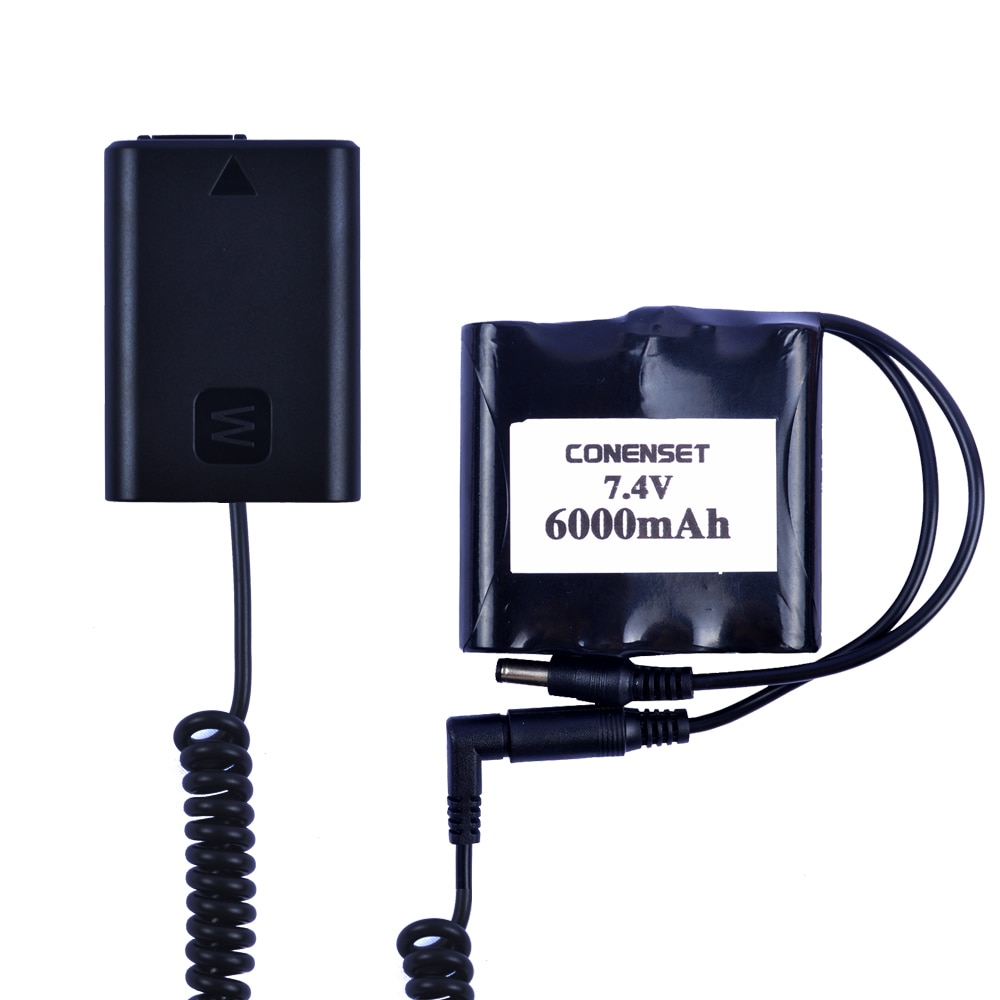 AC-PW20 PW20E AC Power Adapter for Sony a3000 a5000 a5100 a6000 a6300 a6500 a33 a35 a37 a55 Camera NP-FW50 Dummy Battery