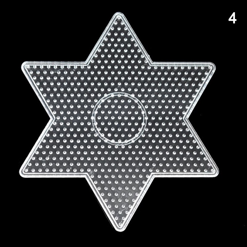 Prasowanie koraliki płyta płytki wtykowe żelazko na płytkach koralikowych przezroczysty szablon sztuka, rzemiosło i narzędzia robić wytłaczania szycia sprzedaż TB: Jasne