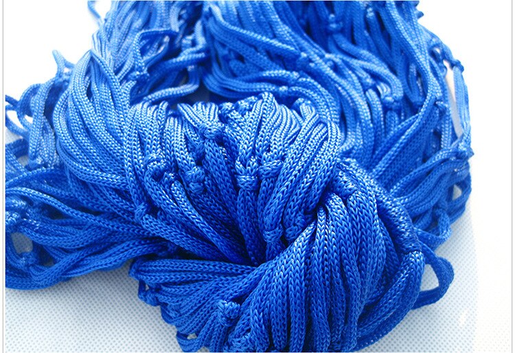 Draagbare Tuin Nylon Schommelstoel Netto Bed Outdoor Camping Blauw Groen Rood Hangmat: Blue