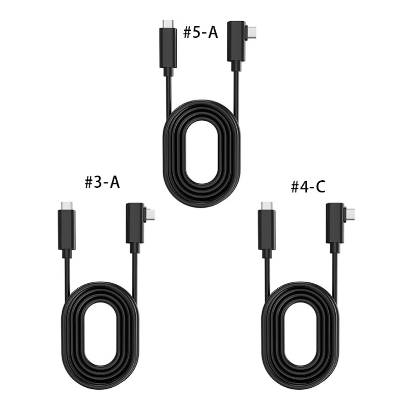 Link Cable for oculus Quest 2 Usb 3.2 Gen 1 Symmetrical and Reversible 5gbps